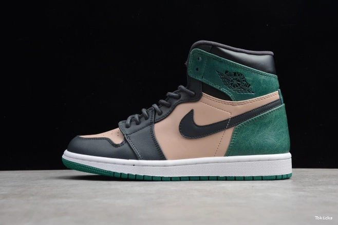 TBK Retro AH7389-203 Bio Green Anthracite 1 High Mystic Jordan Air Beige 0826
